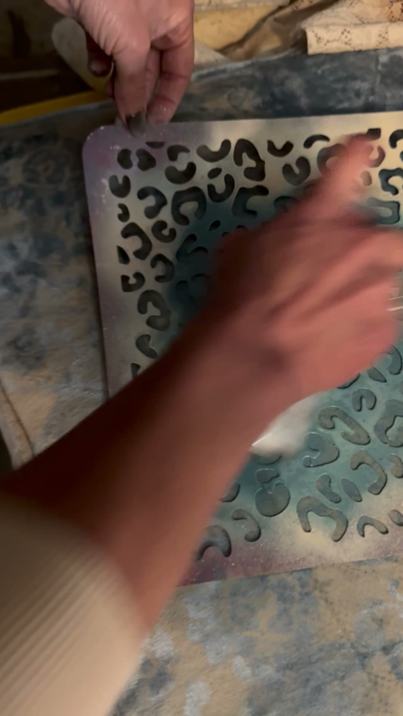 Lace texture technique